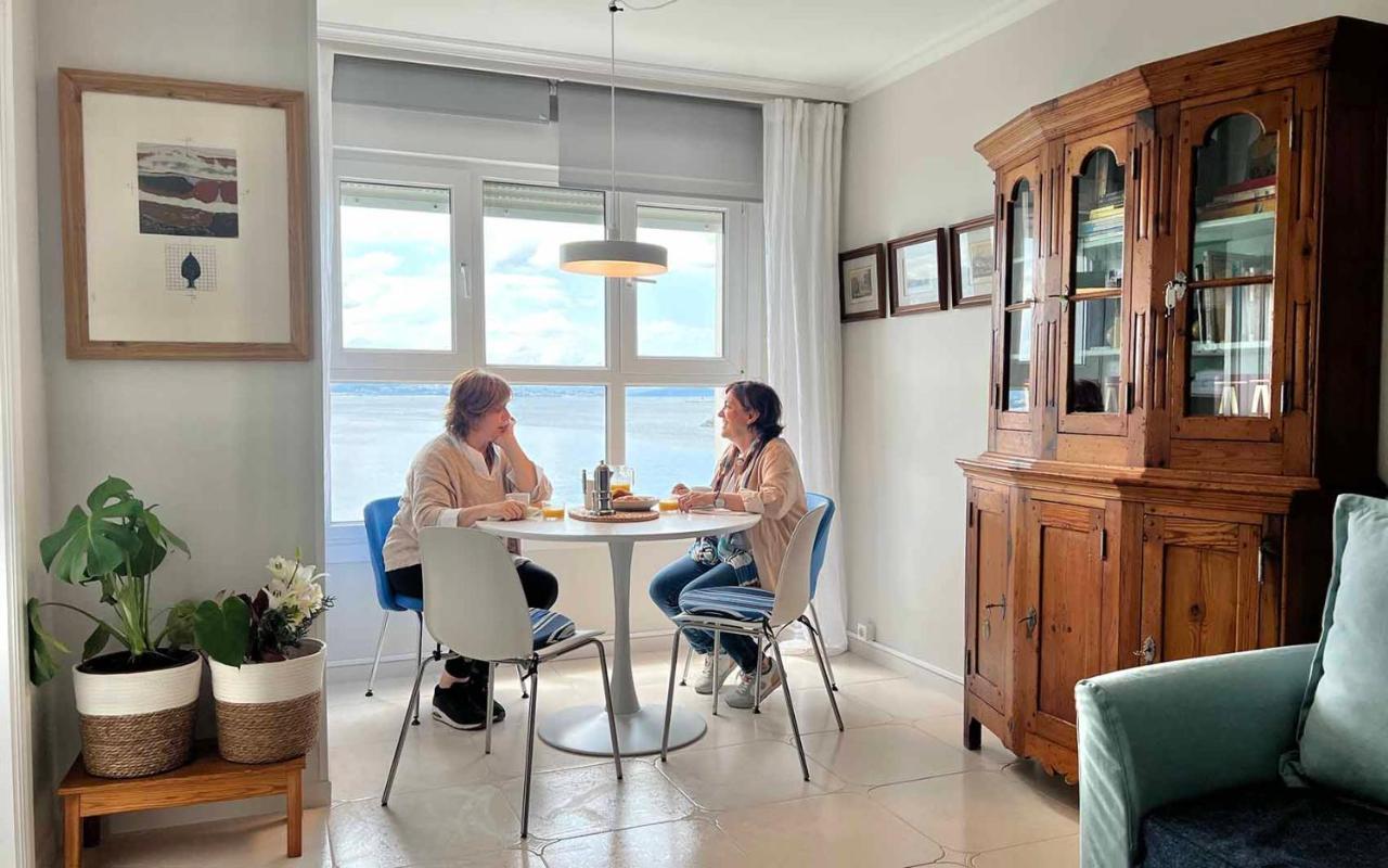 El Mirador De Playa Rodeira, Apartment Cangas do Morrazo Ngoại thất bức ảnh